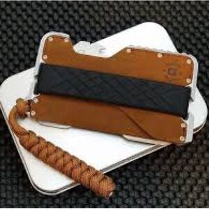 Dango Tactical Minimalist  Brown and Black Men's Wallet